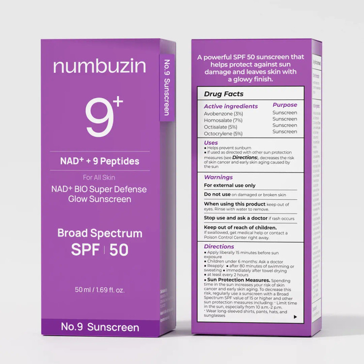ضد آفتاب نامبوزین +۹ با spf50